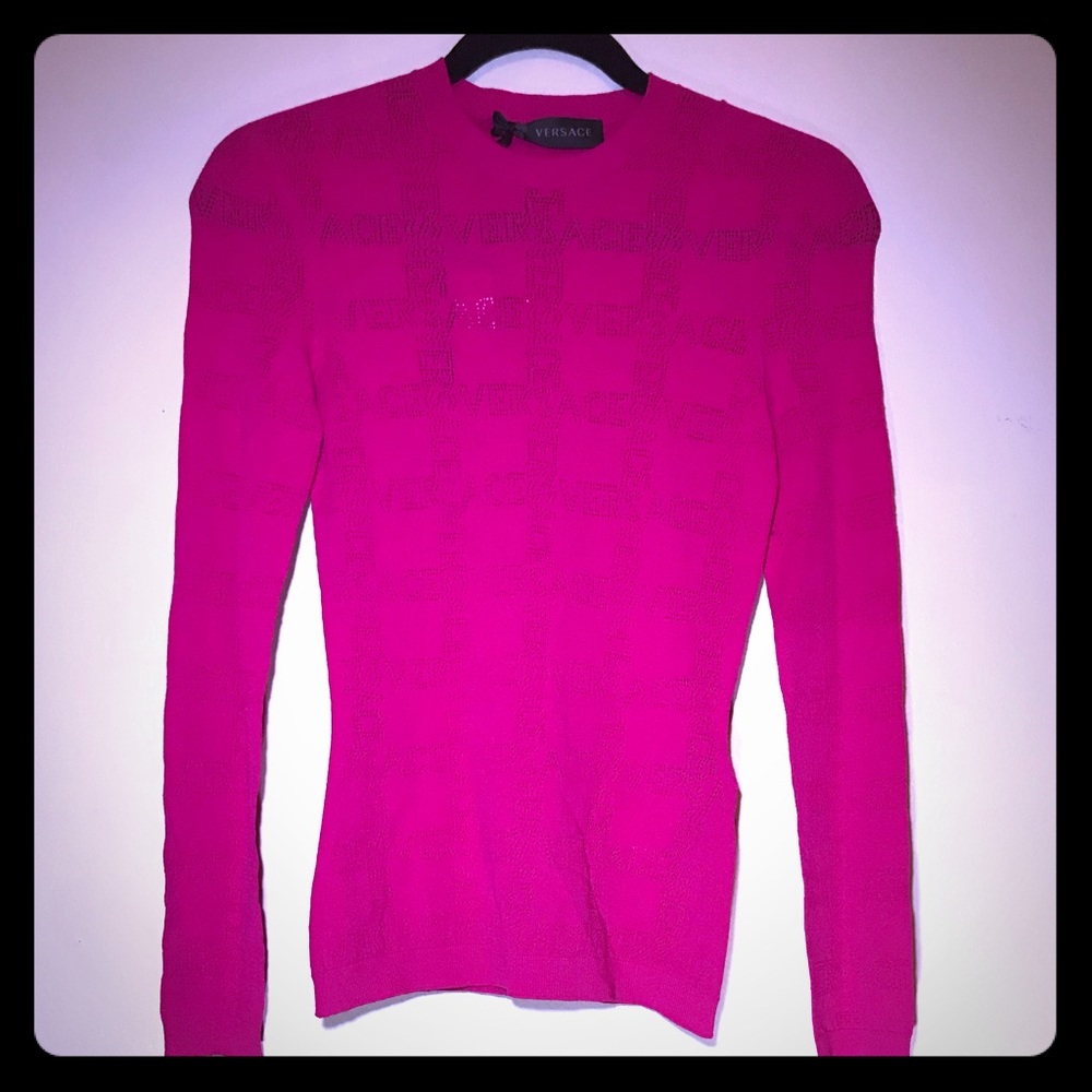 NWT Versace Logo Top
